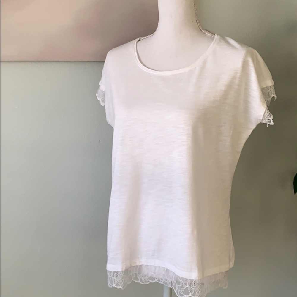 Chico’s Lace T Shirt